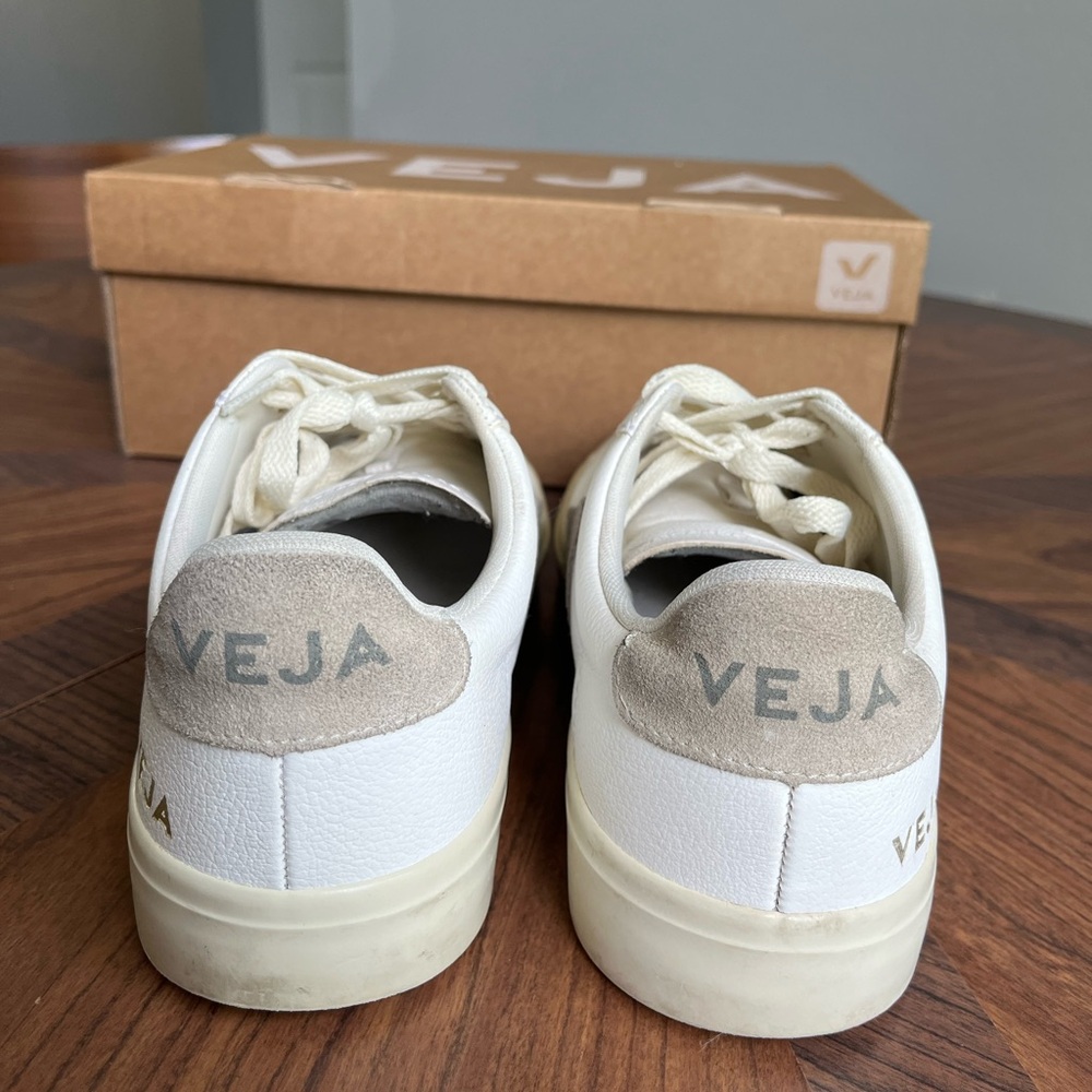 Veja Campo Leather Sneakers Size US 6 - Picture 6 of 7